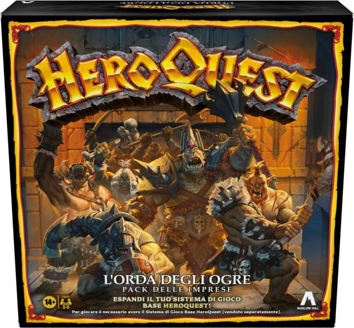 Actual product image Hasbro Heroquest L'Orda Degli Ogre