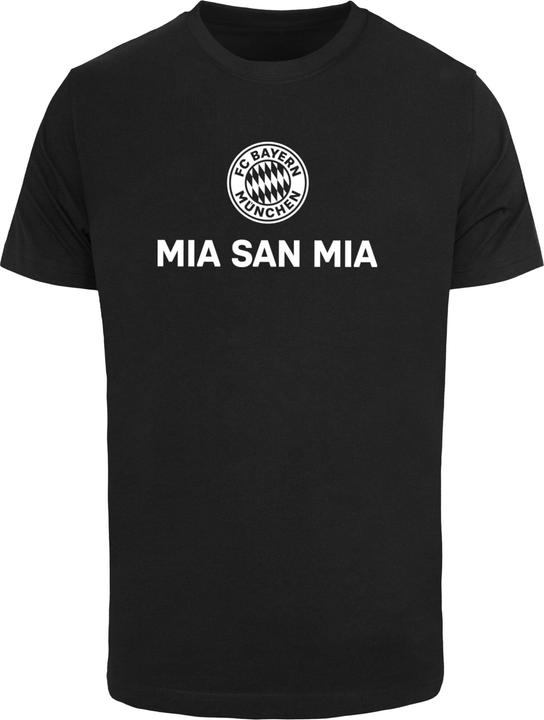 FC Bayern München Mia San Mia Logo T-Shirt Round Neck - 117901 (XL)