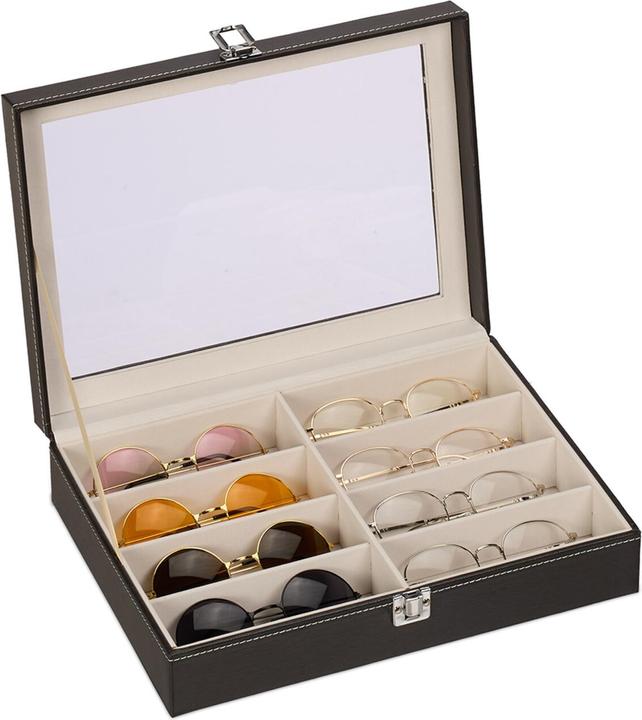 Actual product image Relaxdays Eyewear case