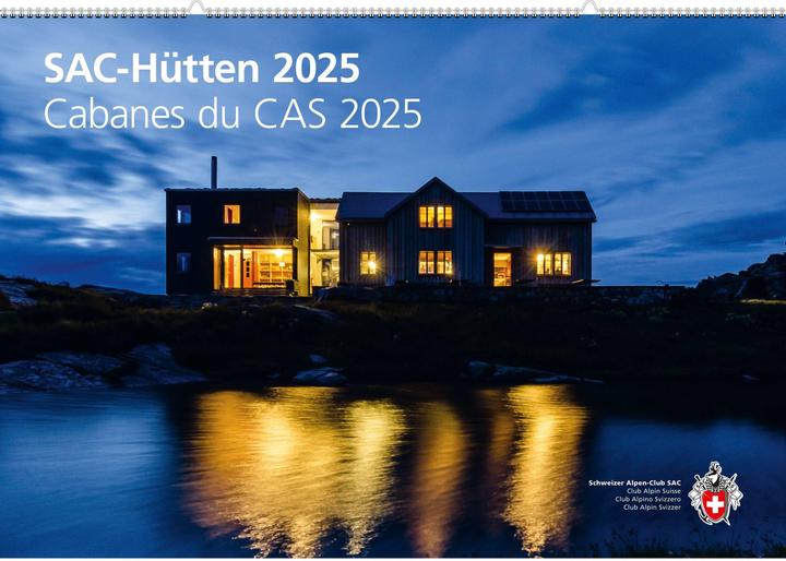 Actual product image Cabins 2025 (Hardcover, English, French)
