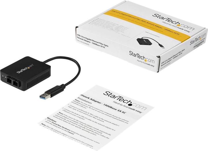Image du produit StarTech Convertisseur USB 3 Vers Fibre Optique (USB)
