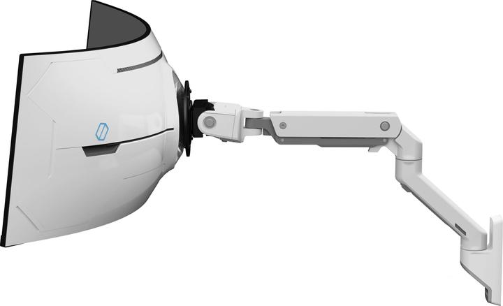 Ergotron HX Arm With Very Heavy Duty Pivot Wall Mount White (Wall, 57.01")