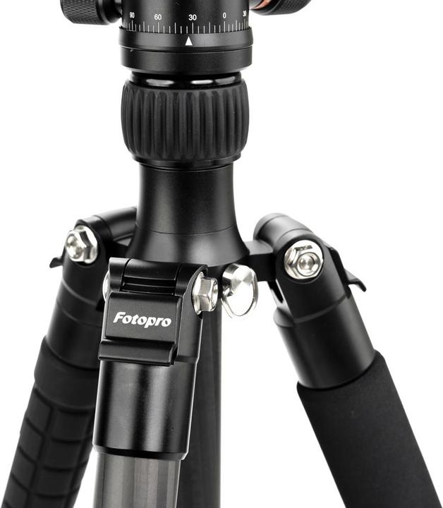 Actual product image Fotopro Professional Tripod X-go Series Carbon (Carbon)