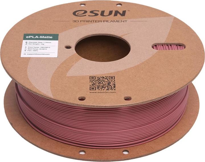 Immagine prodotto eSUN ePLA Mat Morandi Viola Filamento 1.75mm 1Kg (PLA, 1.75 mm, 1000 g, Viola)