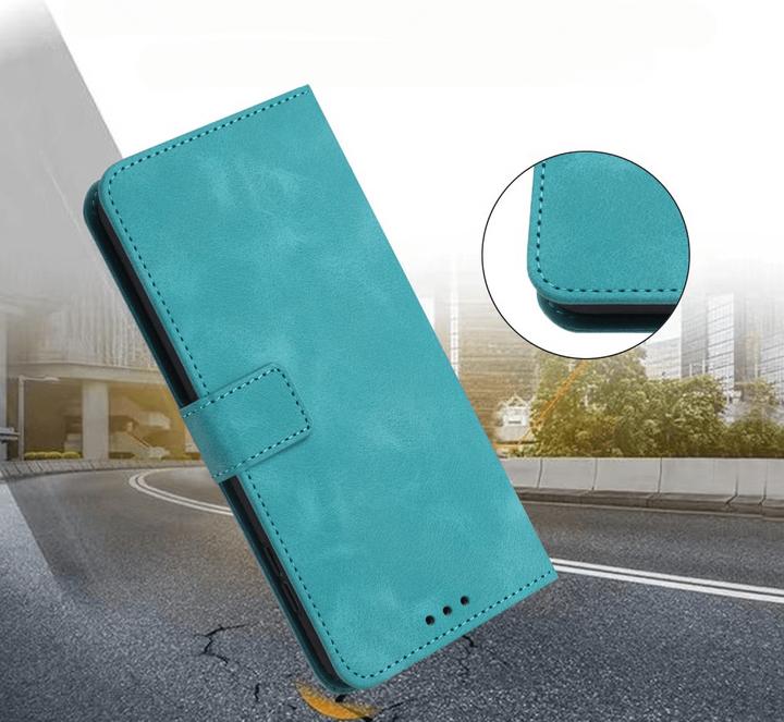Produktbild Cover-Discount iPhone 16 Pro – Wildleder Look Etui im Vintage Design (Apple iPhone 16 Pro)