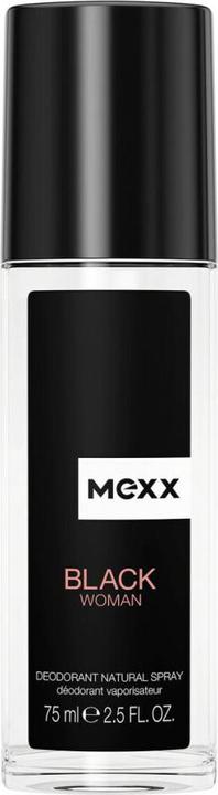 Mexx Black Woman deodorant natural spray 75ml (Spray, 75 ml)