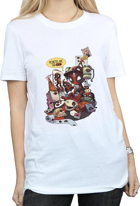 Immagine prodotto Deadpool Merchandise Royalties Maglietta Ampia Donna (M)