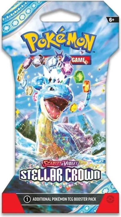 Actual product image Pokémon Stellar Crown (English, Booster Pack)