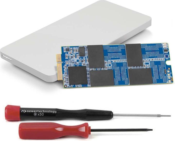 Actual product image OWC 2.0TB Aura Pro 6G SSD + Envoy Pro Upgrade Kit for 2012/13 MacBook Pro with Retina display. (2000 GB, 2.5")