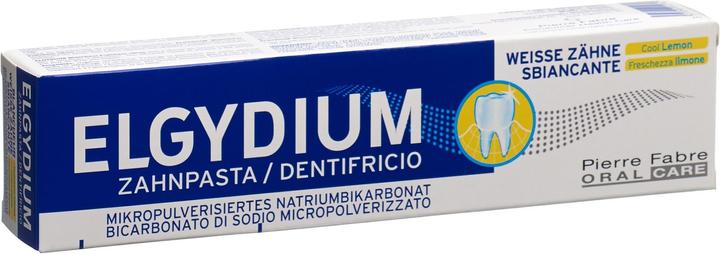 Image du produit Elgydium Dentifrice pour dents blanches Citron frais (75 ml)