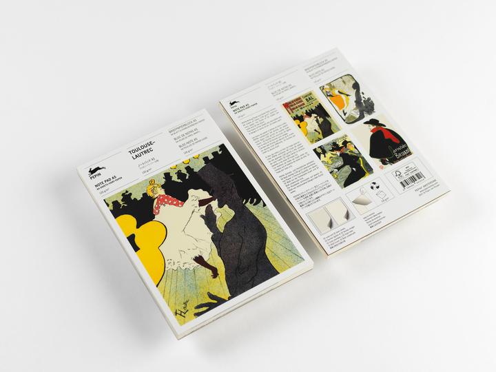 Actual product image Roojen:Toulouse-Lautrec (A5, Lined, No binding)