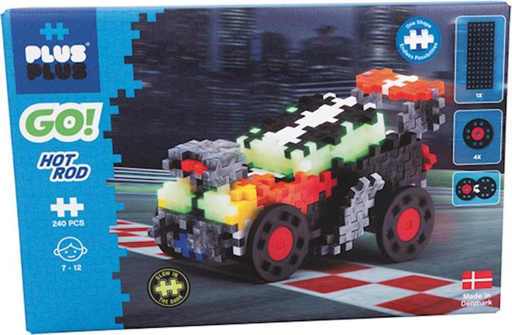 Actual product image Plus-Plus Hot Rod Race Car