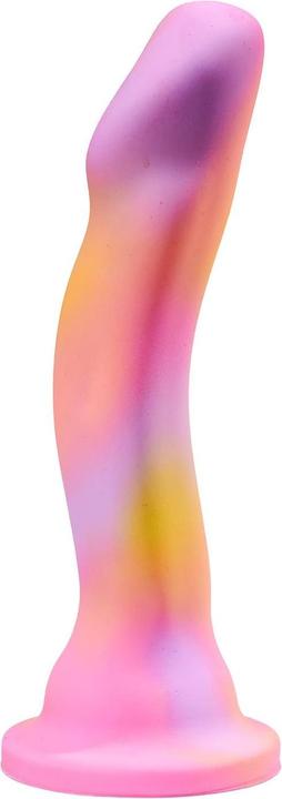 Actual product image Blush Novelties Avant Suns Out Silicone Dildo - Curved Shaft for G Spot and P Spot Stimulation - Pow