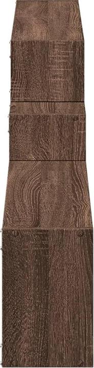Productafbeelding VidaXL Eiken wandmeubel (158 x 18 x 53 cm)