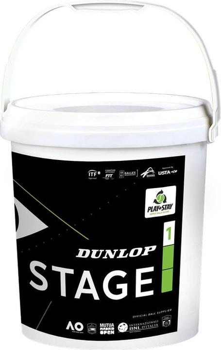 Immagine prodotto Dunlop Palline da tennis STAGE 1 GREEN 60-bucket ITF