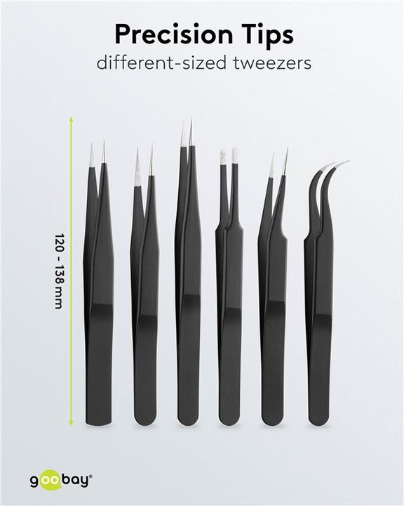 Actual product image Goobay Tweezer set