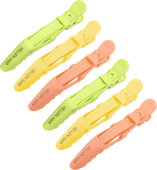 Actual product image Vellen Hair Aligator hair clips set of 6 (6 pcs.)