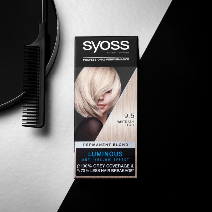Actual product image Syoss Permanent colour 9 5 Cool Pearl Blonde (9-5 Cool pearl blonde)