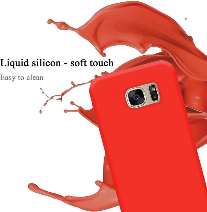 Immagine prodotto Cadorabo Copertura della cassa del silicone liquido TPU (Samsung Galaxy S7)