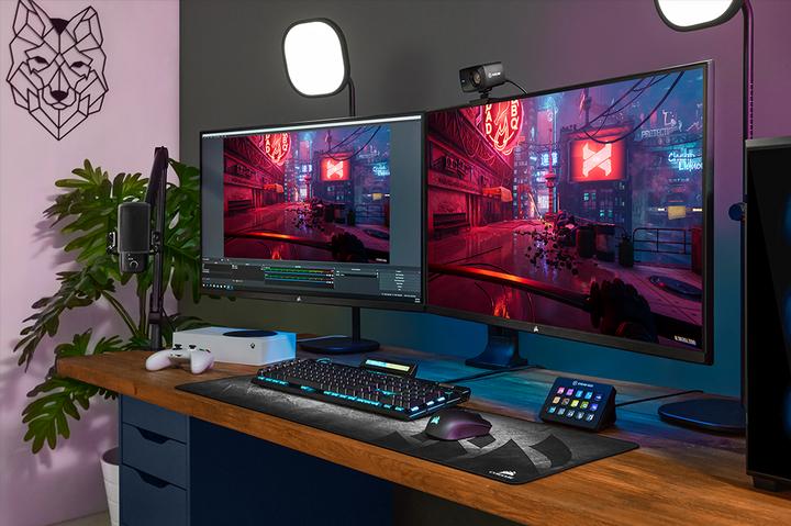Actual product image Corsair Xeneon 32UHD144 (3840 x 2160 Pixels, 32")
