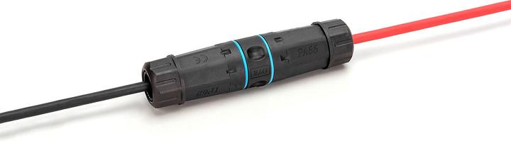 Produktbild Digitus CAT 6A Aussenanschluss, Schutzart IP68 RJ45 zu RJ45 Verbindung (Netzwerk Kupplung)
