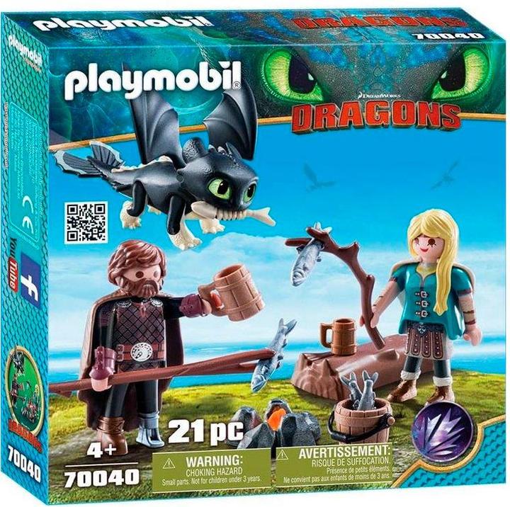 Produktbild Playmobil Hicks und Astrid (70040, Playmobil Dragons)