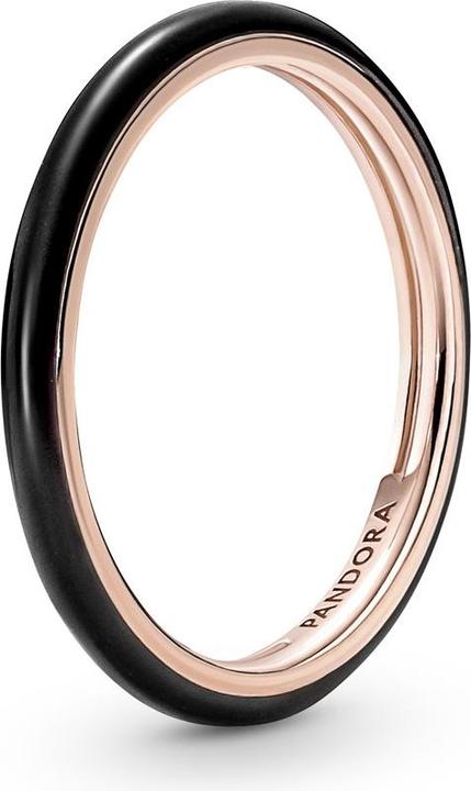 Immagine prodotto Pandora Me anello nero in oro rosa 14k (50)