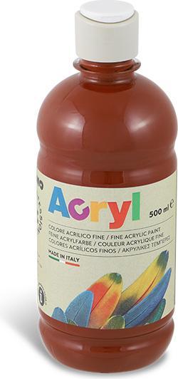 Produktbild Primo 500ml Flasche Acryl Tempera (Gebrannte siena, 500 ml)