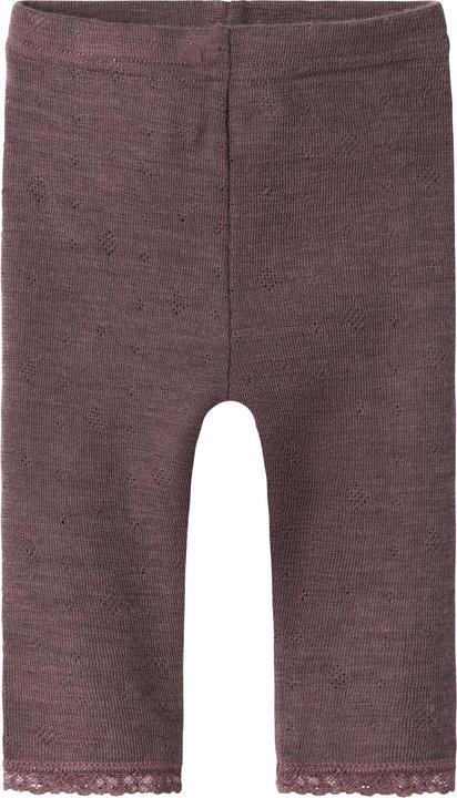 Name it Nbfwang Wool Needle Legging Solid Noos