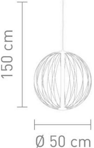 Produktbild Sompex Pendelleuchte Atomic 27000 K, Schwarz (1200 lm)
