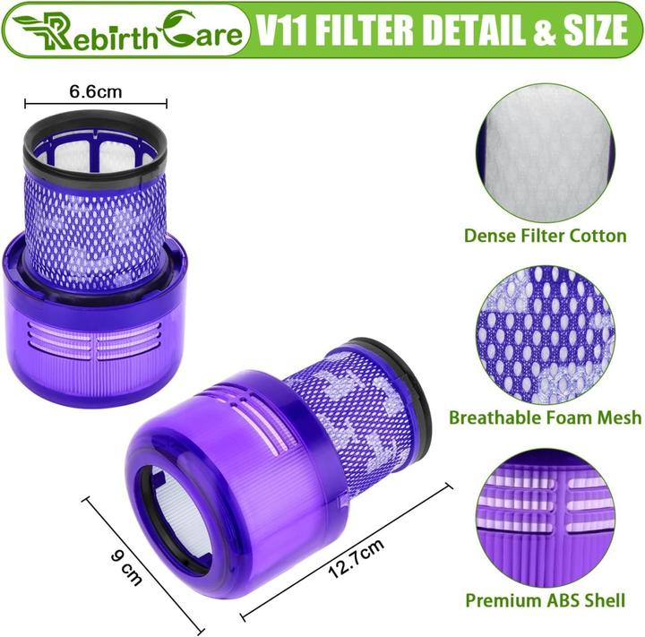 Image du produit Plutoos Filtre pour Dyson V11 SV17 V15 SV14 SV22