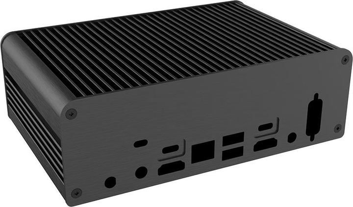 Actual product image Akasa Newton CWS Intel NUC case, passive cooling - black (UCFF)