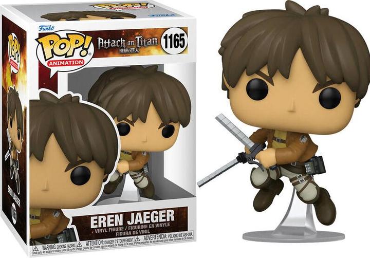 Actual product image Funko Pop! Attack on Titan : Eren Jaeger (1165)