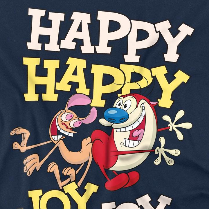 Image du produit Ren & Stimpy - T-shirt HAPPY HAPPY JOY JOY - Homme (4XL)