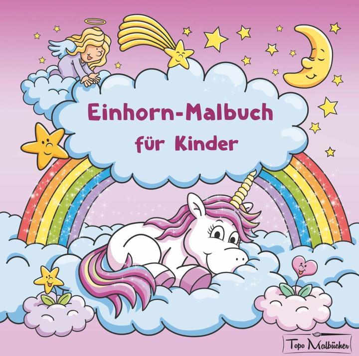 Produktbild Einhorn-Malbuch für Kinder