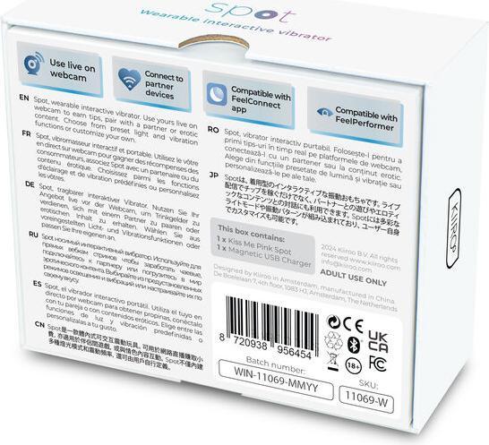 Produktbild Kiiroo Spot Interaktiver Ei-Vibrator zum Tragen