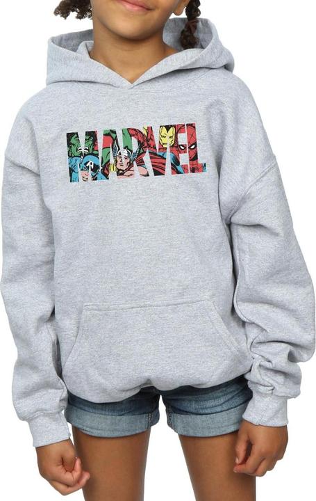 Produktbild Logo Character Infill Kapuzenpullover Mädchen (152, 158)