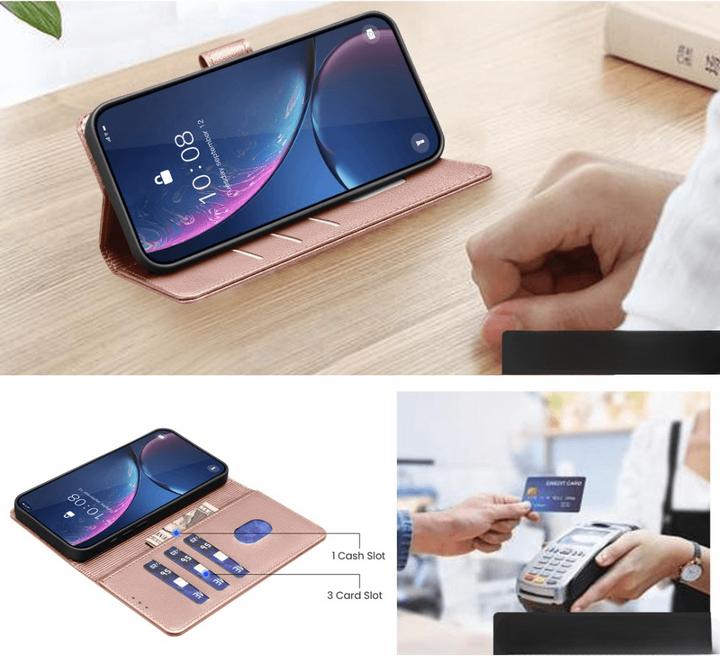 Image du produit Binfen Color Google Pixel 9a - BINFEN Leder Etui Hülle mit RFID Blocker (Google Pixel 9a)