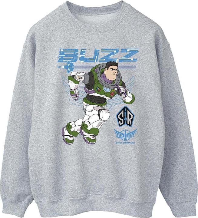 Actual product image Disney Mens Lightyear Buzz Run To Action Sweatshirt (XXL)