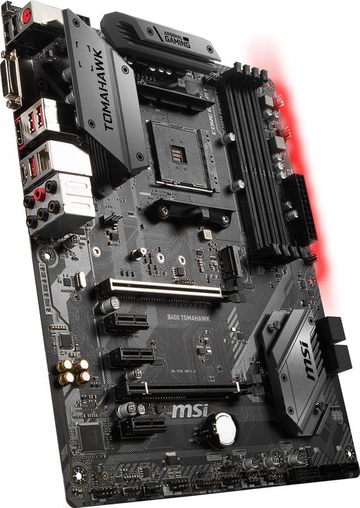 Produktbild MSI B450 Tomahawk (AM4, AMD B450, ATX)