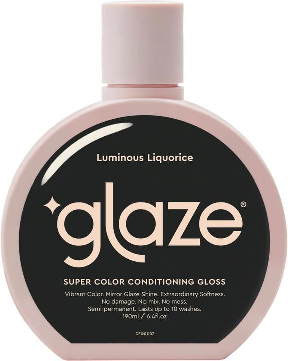 Image du produit Glaze gloss sublimateur de cheveux de couleur noir véritable Liquorice Tb 190 ml (190 ml)