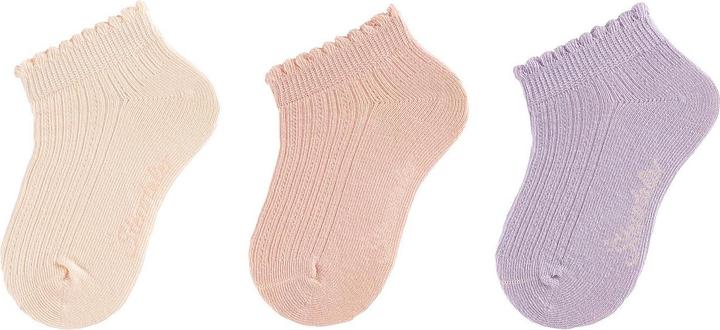 Produktbild Sterntaler Sneaker Söckchen 3er-Pack Struktur (3er Pack, 23 - 26)