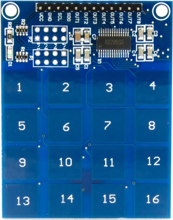 Image du produit Purecrea Clavier tactile 16 touches 4x4 Matrix TTP229
