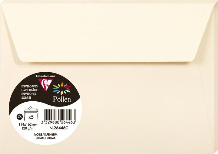 Actual product image Pollen Umschläge (120 x 162 mm, 5 x)