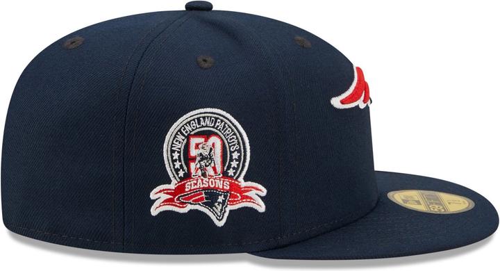 Actual product image New Era 59Fifty Cap - New England Patriots 50 Years - 7 (7)