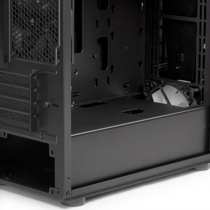 Immagine prodotto Silverstone Case Fara V1M Pro Micro-ATX, ARGB, vetro temperato (mATX, Mini-ITX)