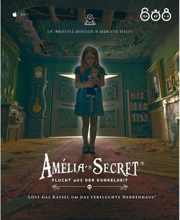 Produktbild BLAD0011 - Amelia's Secret: Flucht aus der Dunkelheit, Kartenspiel, ab 12 Jahren (DE-Ausga) (Deutsch)