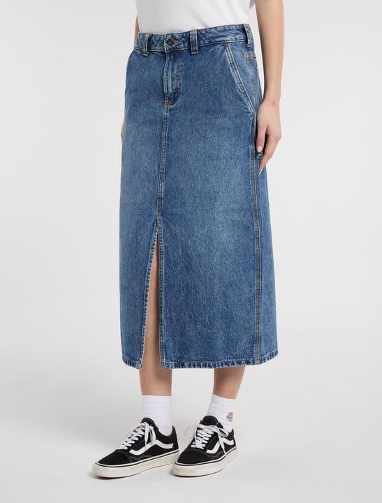 Produktbild Dickies Long Denim Carpenter Skirt W Rinsed Fade (XS)