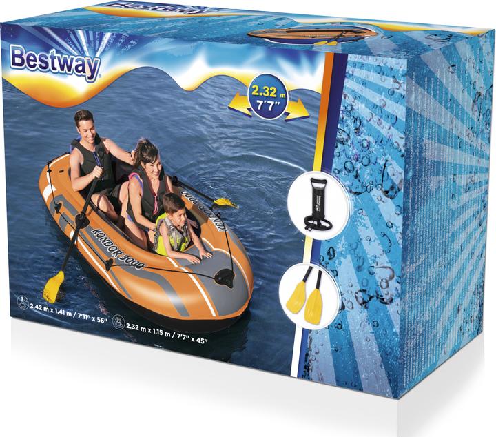 Immagine prodotto Bestway Condor (232 cm, 3 pers.)
