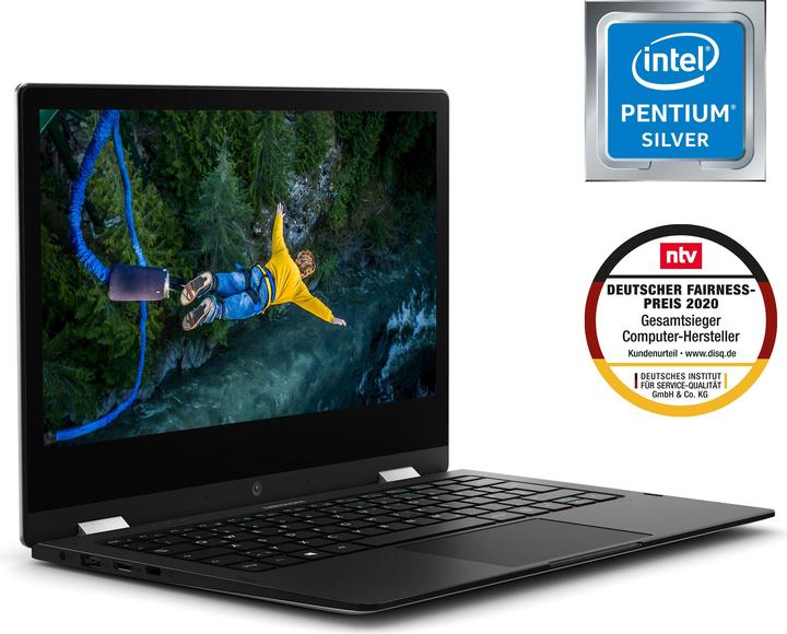 Produktbild Medion Akoya E3223 Convertible 13.3" Full HD TOUCH, Intel Pentium N5030, 8GB RAM, 256 GB SSD, Windows 11... (13.30", Intel Pentium N5030, 8 GB, 256 GB, DE)